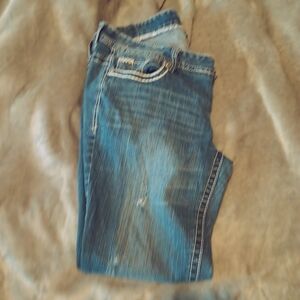 Amethyst Jeans Women Skinny Blue Washed Denim